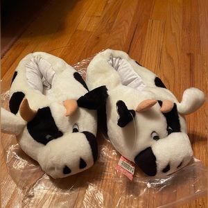 Cow slippers